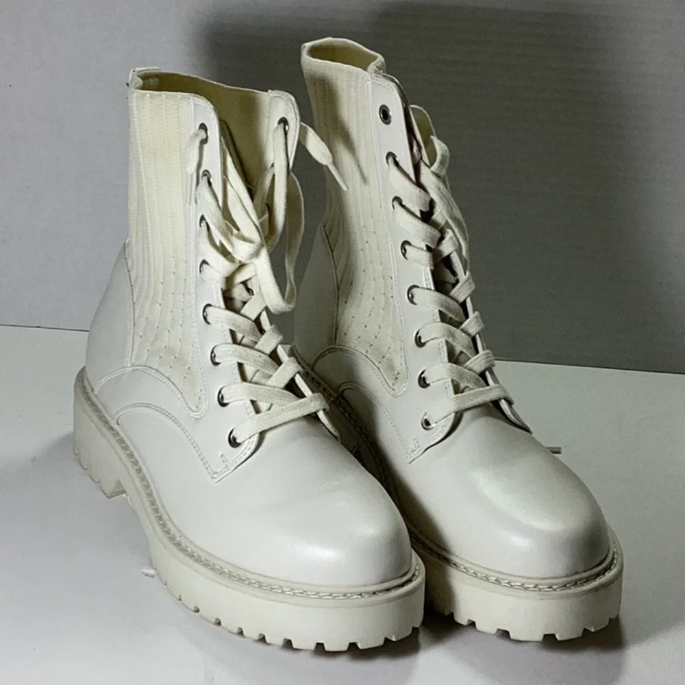 CALVIN KLEIN   Samica Womens Faux Leather. Note: Floor sample No Box